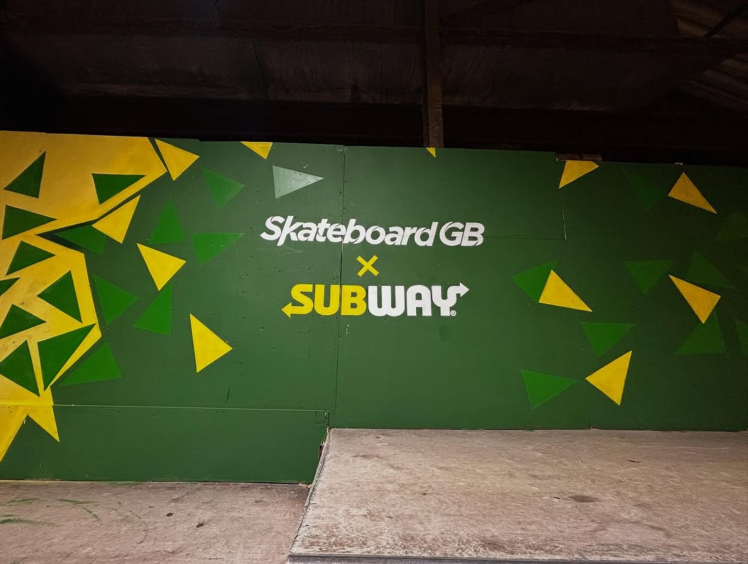 House Skate Park event mural